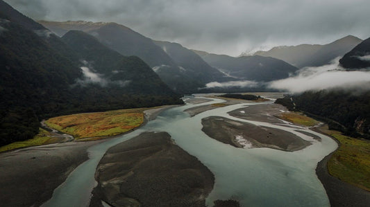 Fantail Falls and the Haast Pass